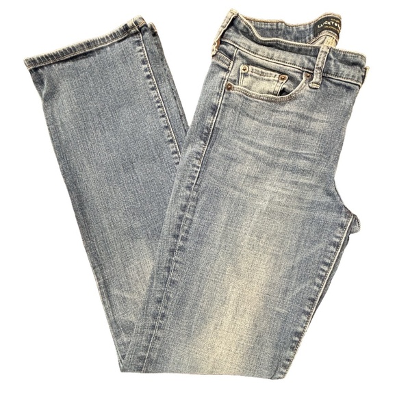 Lucky Brand medium wash Sweet Boot jeans 6/28 ankle - Picture 2 of 16